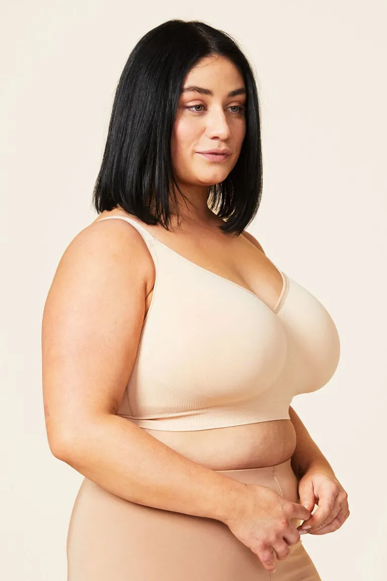 BH zonder beugel Sugar Candy Basic Bra Beige