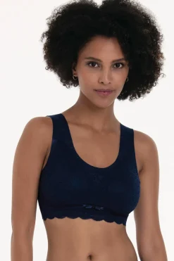 Bralette Anita Essential Lace Marineblauw