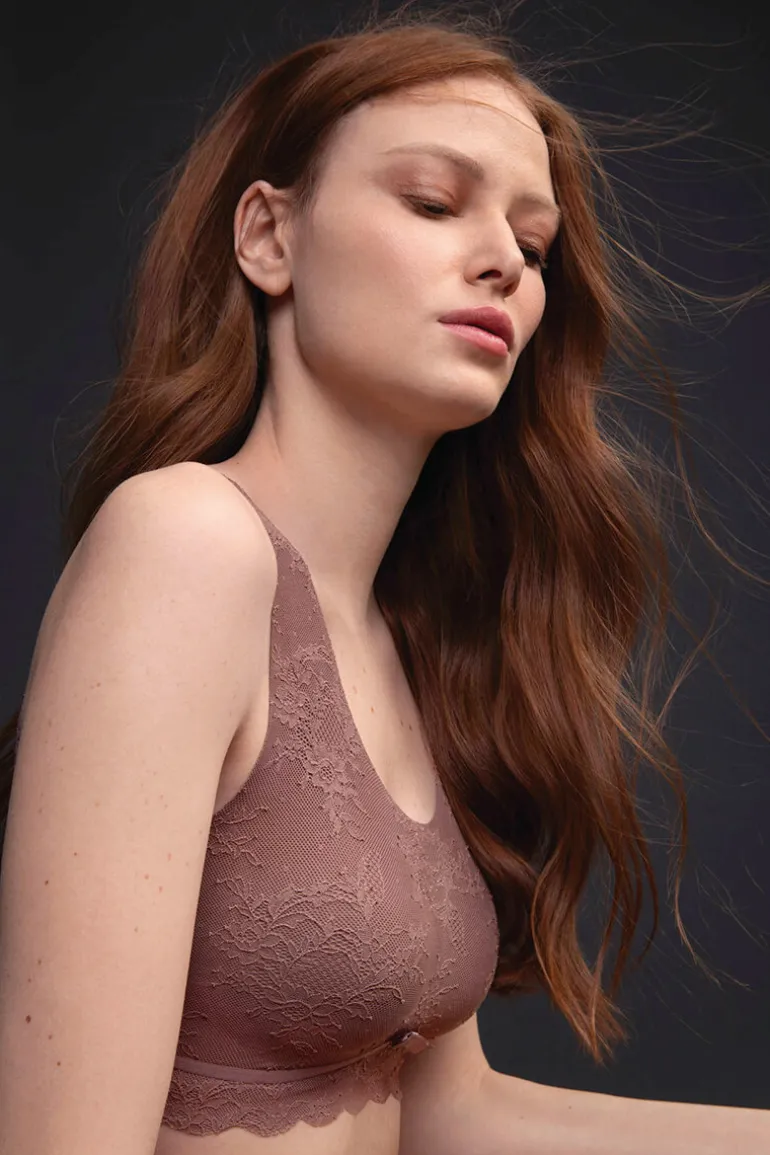 Bralette Anita Essential Lace Berry