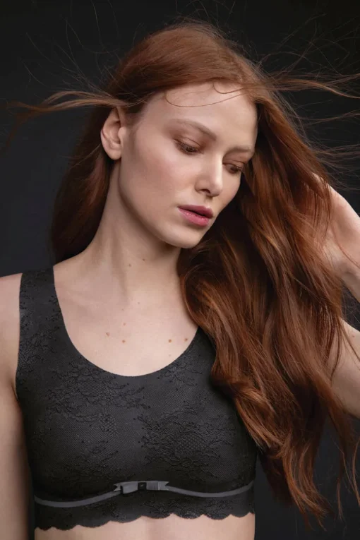 Bralette Anita Essential Lace Antraciet
