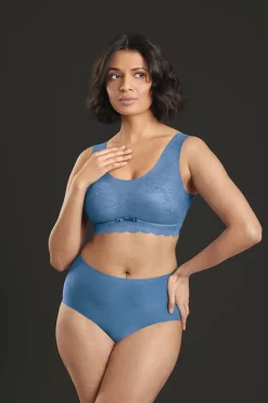 Bralette Anita Essential Lace Blue Heaven