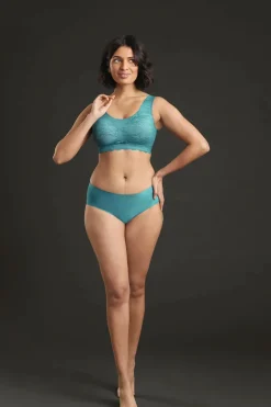 Bralette Anita Essential Lace Light Smaragd