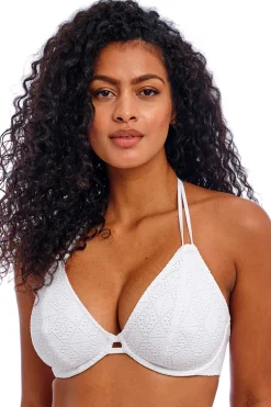 Halter bikini top Freya Nomad Nights White