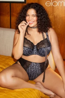 Hele cup BH Elomi Morgan Snow Leopard