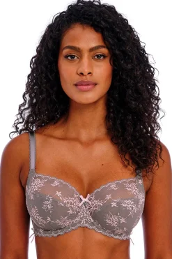Hele cup BH Freya Offbeat Decadence Grey Pink
