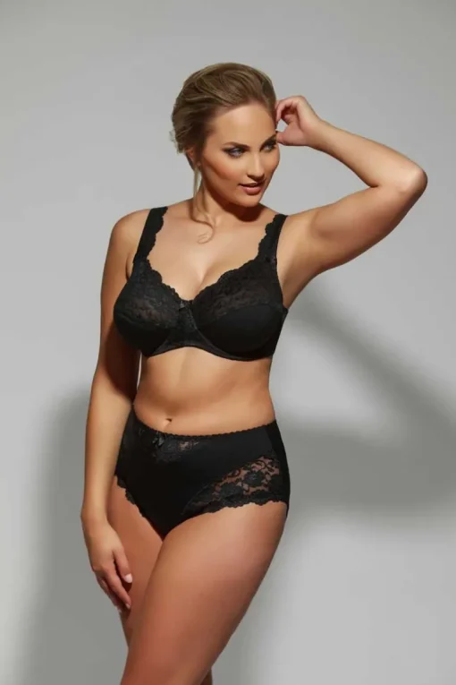 Hele cup BH Plaisir Beate Black