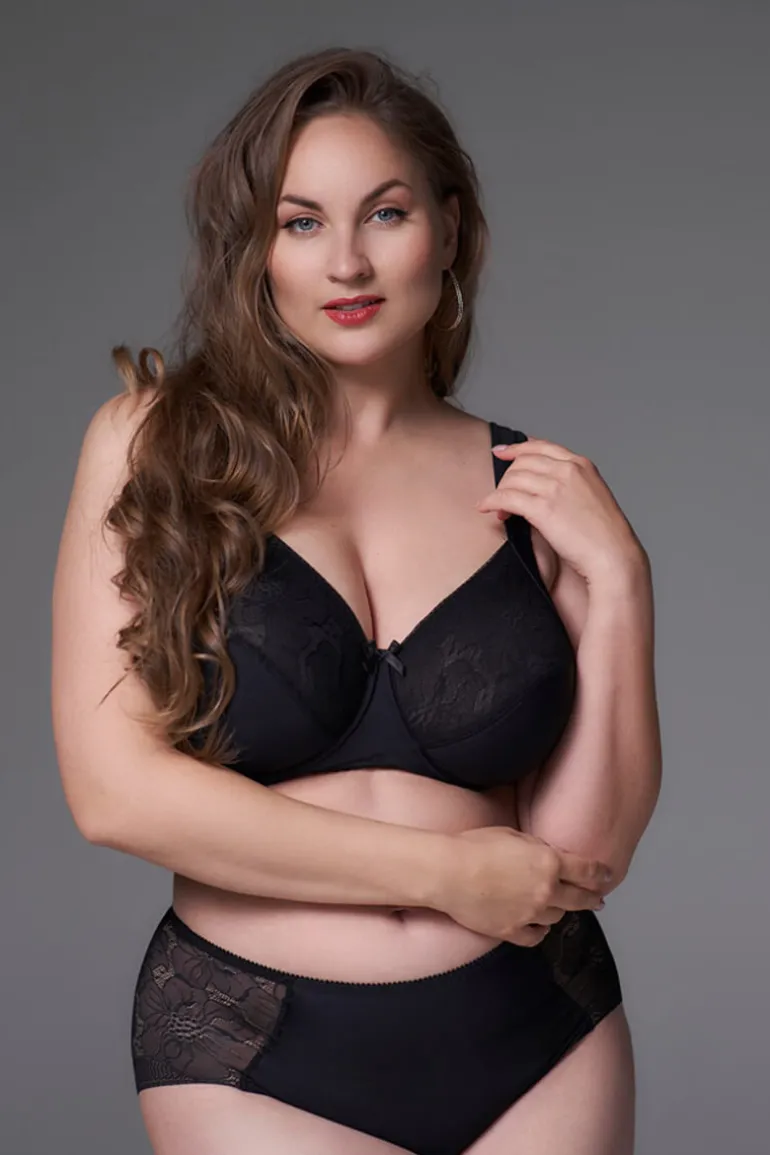 Hele cup BH Plaisir Lisa Black