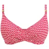Hele cup bikini top Fantasie Koh Lipe Radiant Red