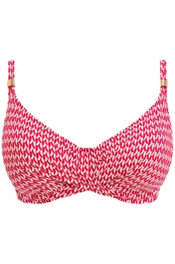 Hele cup bikini top Fantasie Koh Lipe Radiant Red