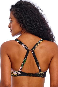 High apex bikini top Freya Twilight Soul Black