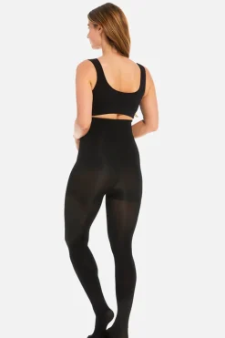 Hi-Waist Slim Tights MAGIC Bodyfashion Black