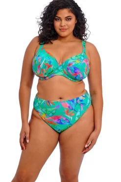 Hoge bikinislip Elomi Toyama Tides Jade