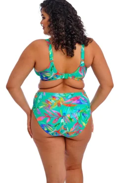 Hoge bikinislip Elomi Toyama Tides Jade