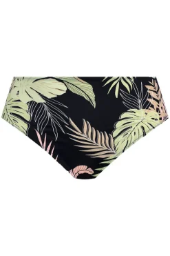 Hoge bikinislip Elomi Tropical Retreat Black