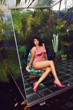 Hoge slip Elomi Cate Desert Rose