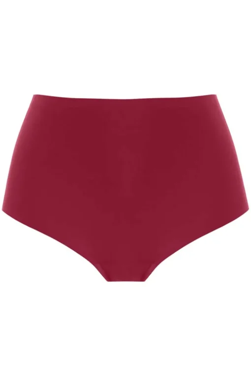 Hoge taille slip Fantasie Smoothease Red