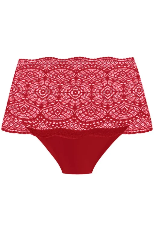 Hoge taille slip Fantasie Lace Ease Red