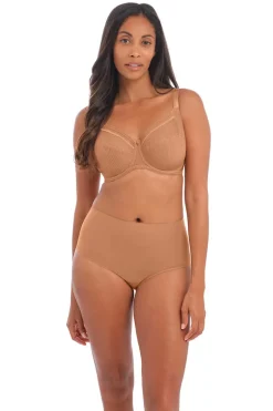 Hoge taille slip Fantasie Smoothease Cinnamon