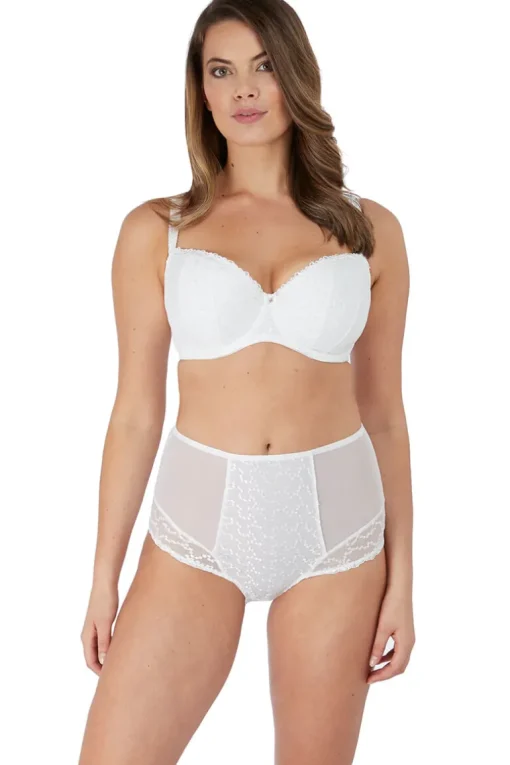 Hoge taille slip Fantasie Ana wit