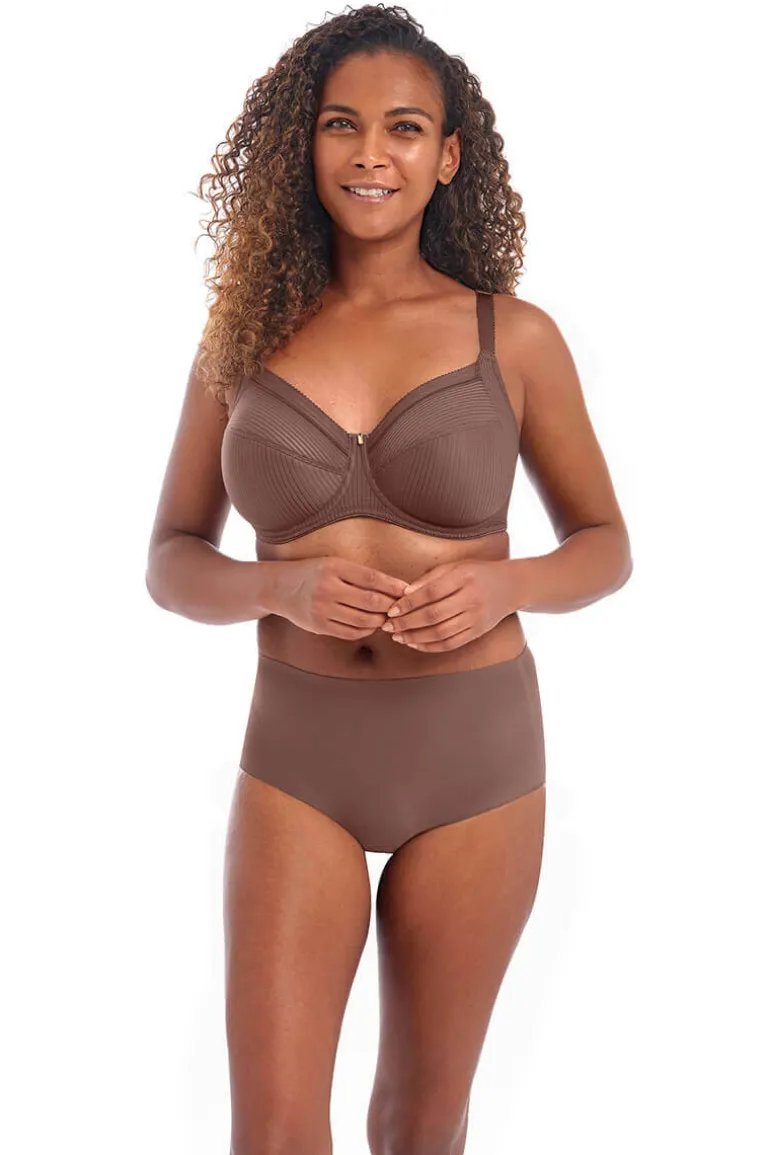 Hoge taille slip Fantasie Smoothease Coffee Roast