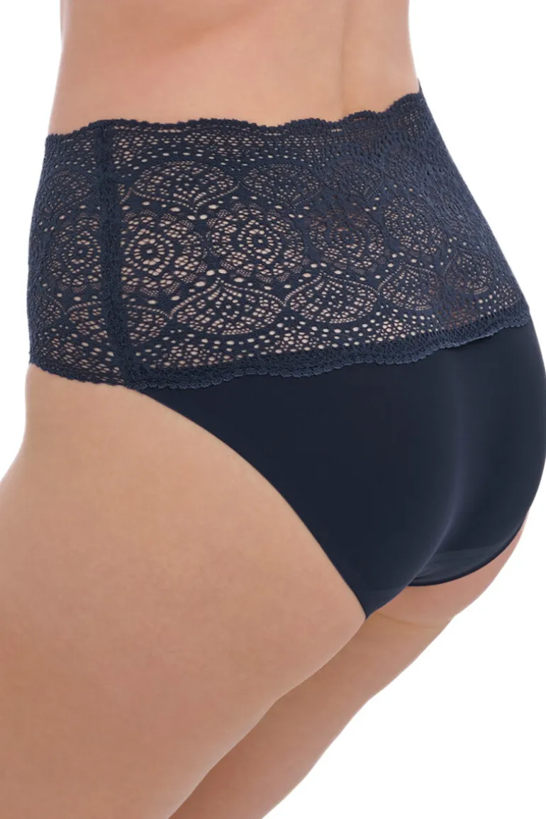 Hoge taille slip Fantasie Lace Ease Navy