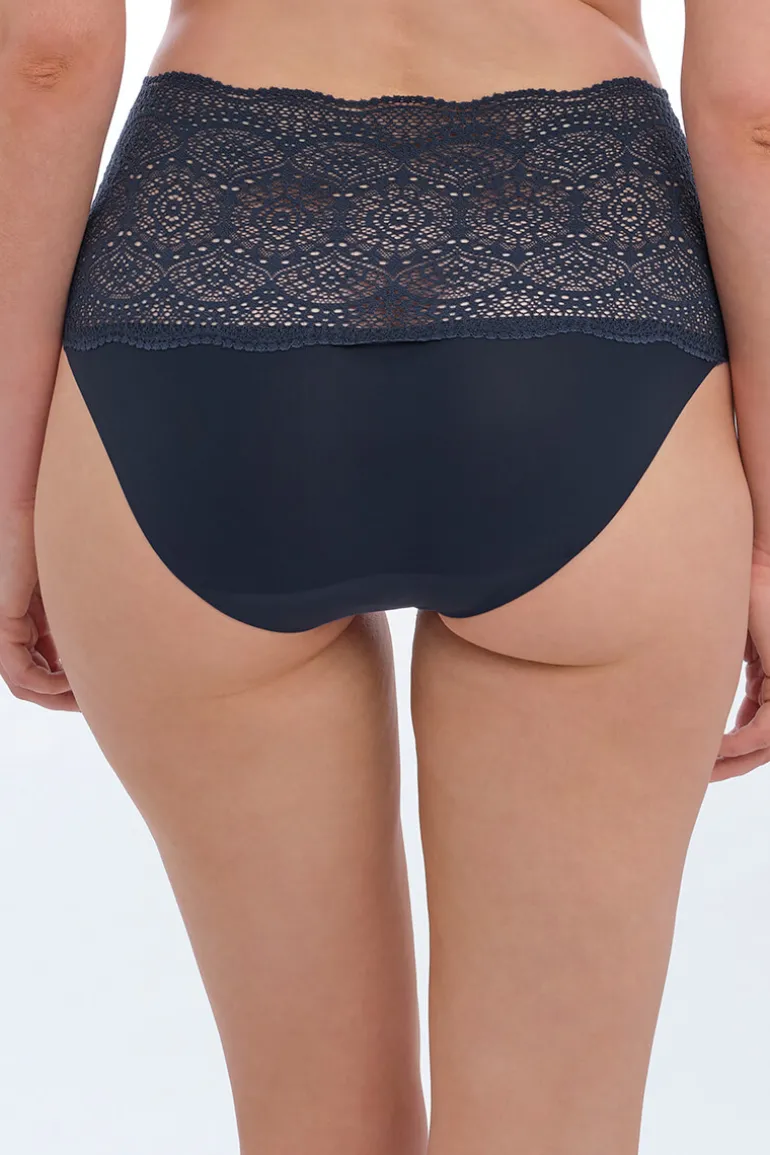 Hoge taille slip Fantasie Lace Ease Navy