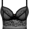 Longline BH Freya Sydnie Black