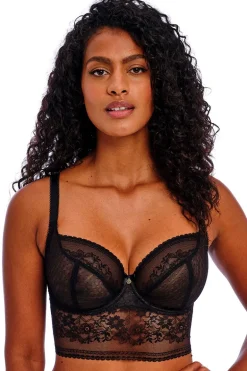 Longline BH Freya Sydnie Black