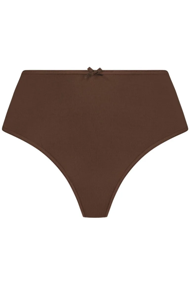 Maxi string RJ Pure Color Nice Espresso