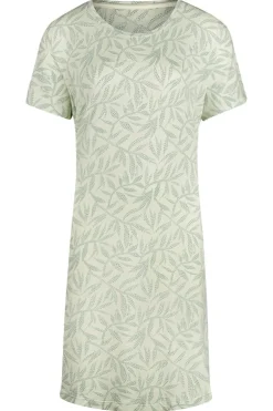 Nachthemd Bigshirt Charlie Choe Blad Licht Groen