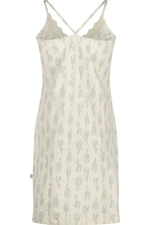 Nachthemd Slipdress Charlie Choe Cactus Licht Groen