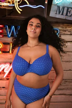 Plunge bikinitop Elomi Bazaruto Sapphire