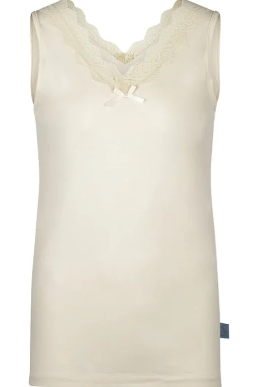 Pyjama top Charlie Choe Lace Off White