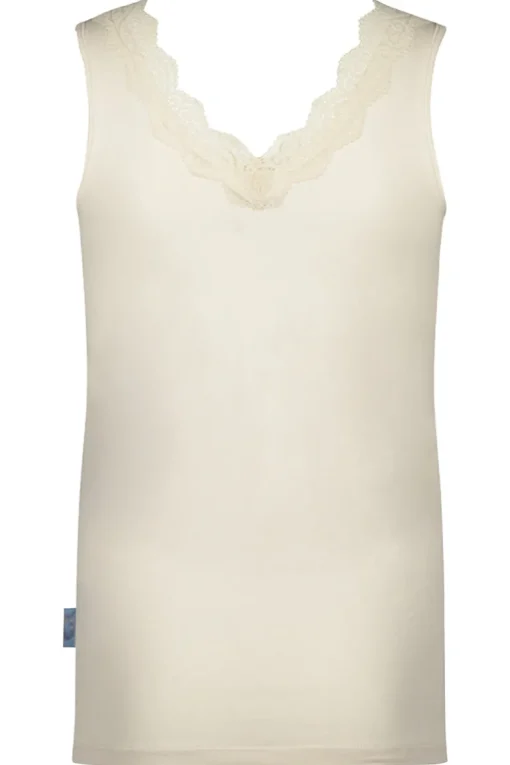 Pyjama top Charlie Choe Lace Off White