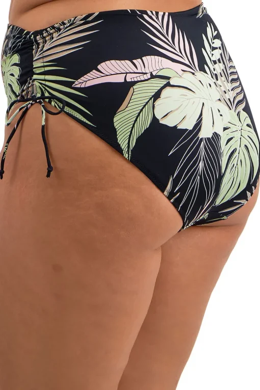 Rijgslip Elomi Tropical Retreat Black