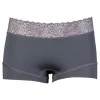 Short Lace RJ Pure Color Bordeaux Dark Grey