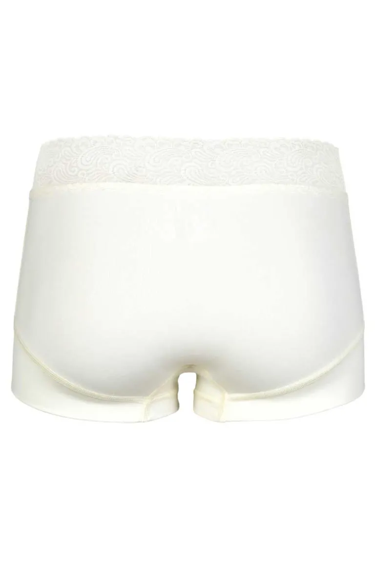 Short Lace RJ Pure Color Bordeaux Ivory