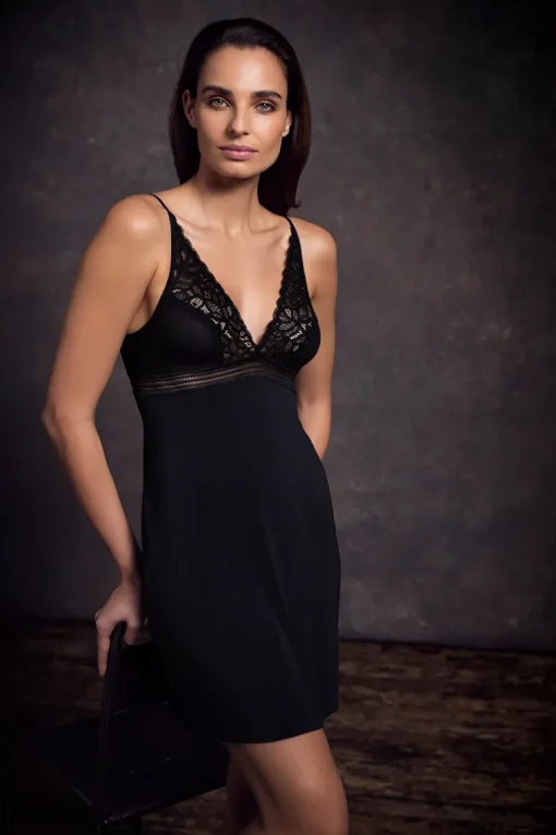 Slipdress Wacoal Raffine Black
