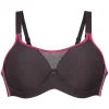 Sport BH Performance Wire X Anita Antraciet/Pink 5599