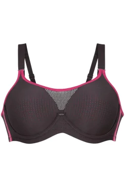 Sport BH Performance Wire X Anita Antraciet/Pink 5599