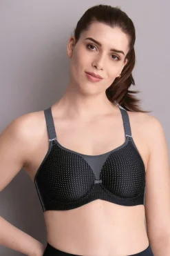 Sport BH Performance Wire X Anita Zwart/Antraciet 5599