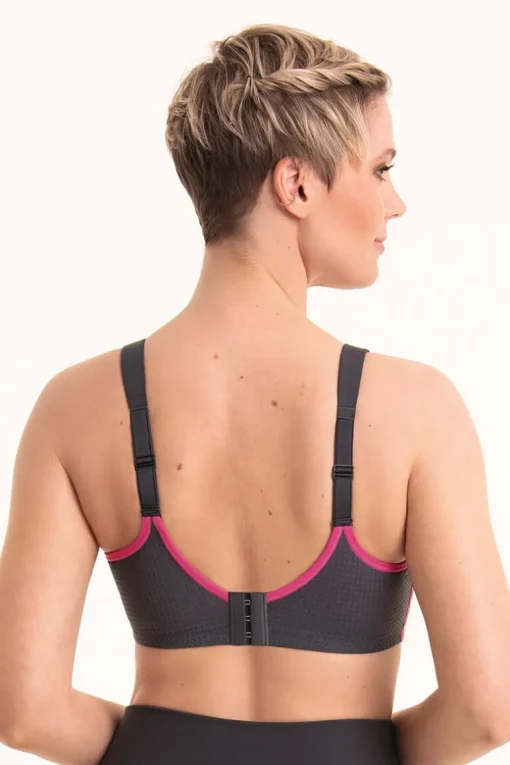Sport BH Performance Wire X Anita Antraciet/Pink 5599