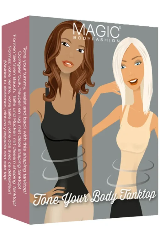 Tone Your Body Tanktop MAGIC Bodyfashion Cappuccino