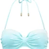 Voorgevormde bandeau bikini top Beachlife Aruba Velour