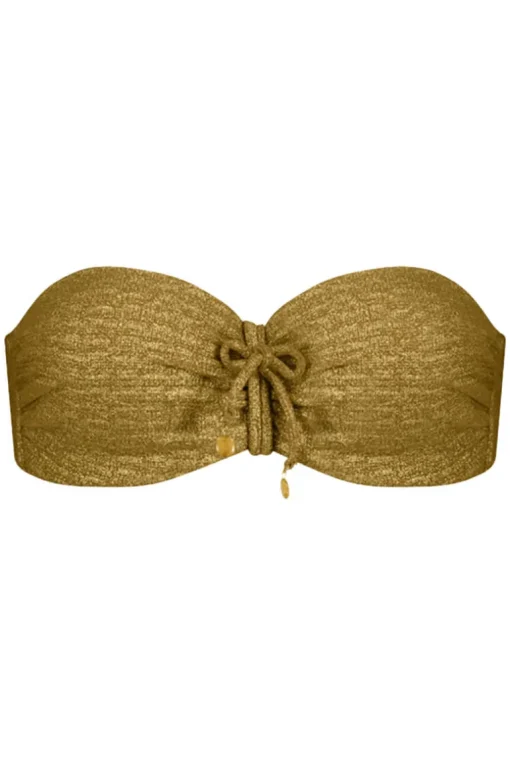 Voorgevormde bandeau bikini top Cyell Desert Glow