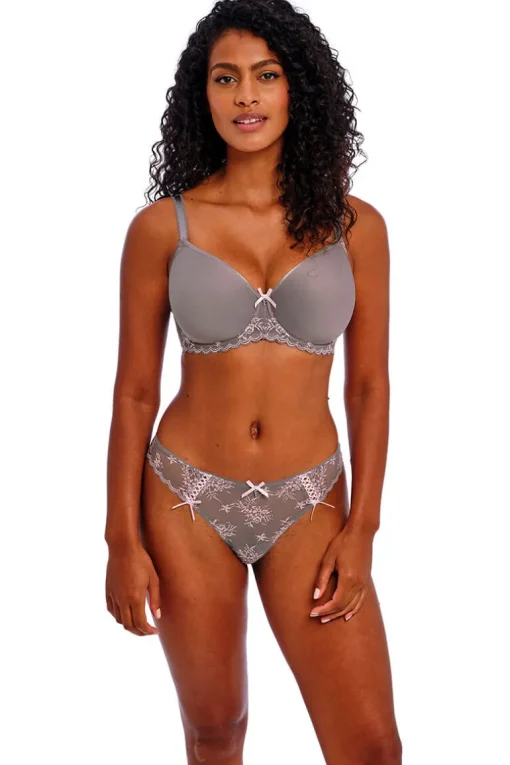 Voorgevormde BH Freya Offbeat Decadence Grey Pink