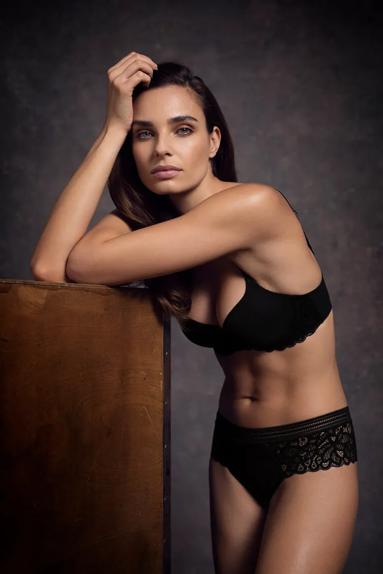 Voorgevormde BH Wacoal Raffine Black