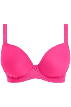Voorgevormde plunge BH Freya Fascinate Hot Pink