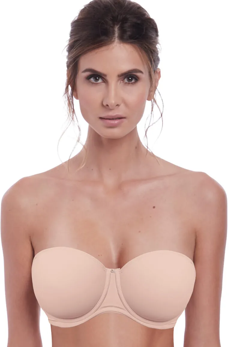 Voorgevormde strapless BH Fantasie Aura Natural Beige