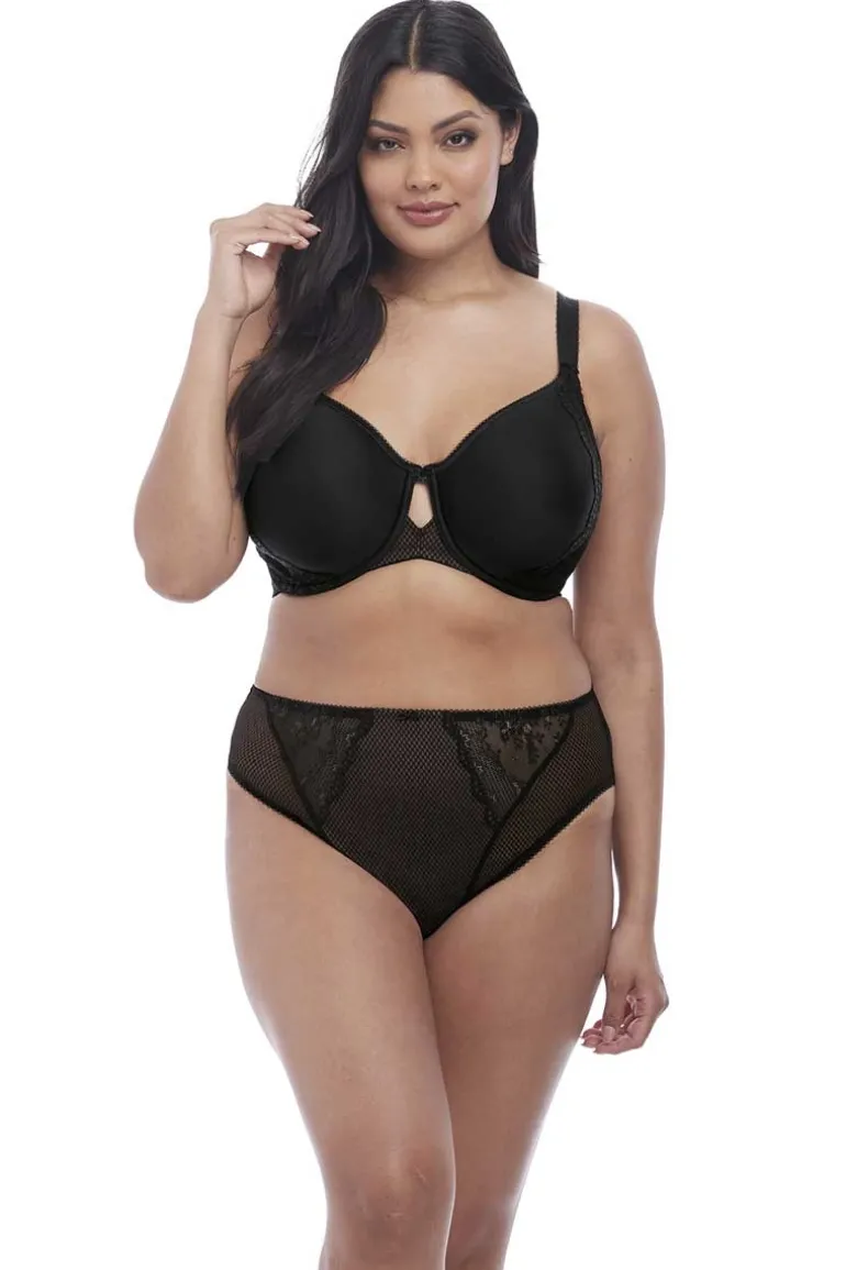 Voorgevormde t-shirt BH Elomi Charley Black